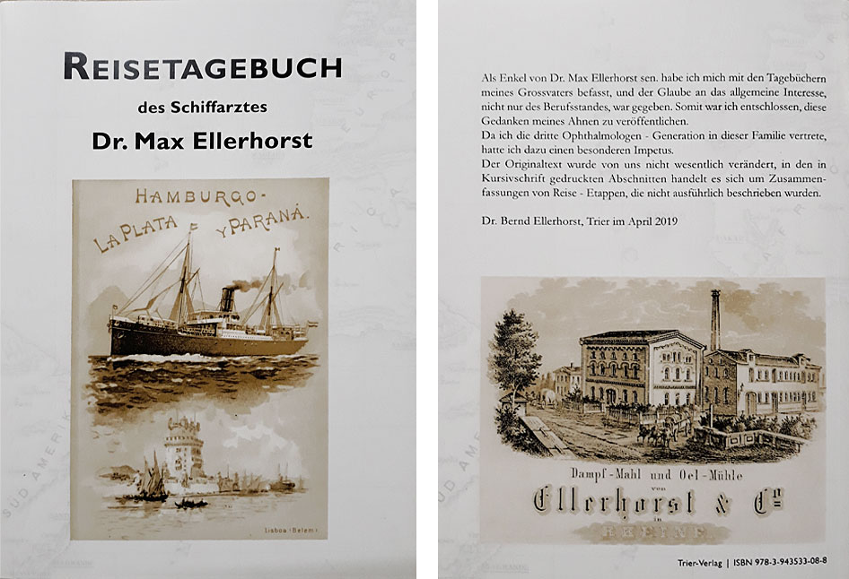 Reisetagebuch des Schiffsarztes Dr. Max Ellerhorst